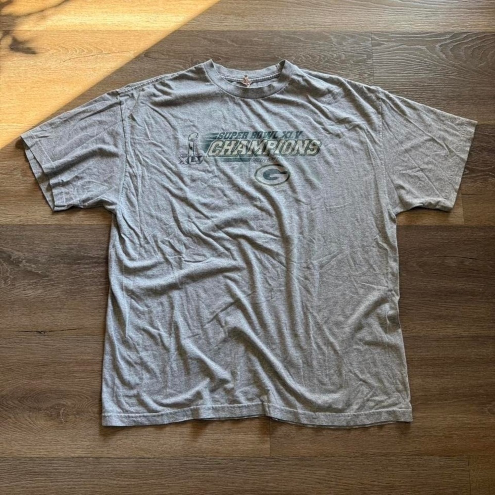 Green Bay Packers 2011 Super Bowl championship tee XXL‎